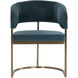 Marris Gold / Danny Teal Dining Armchair